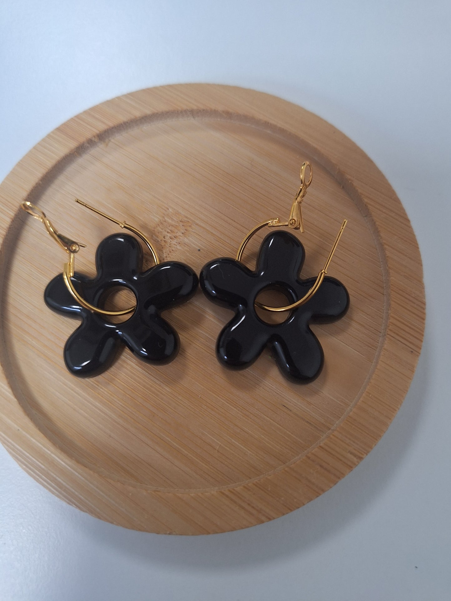 Boucles d oreilles 5 pétales