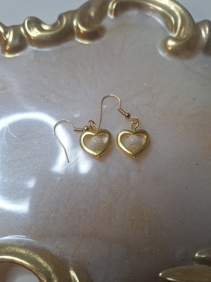 Boucles d oreilles coeur