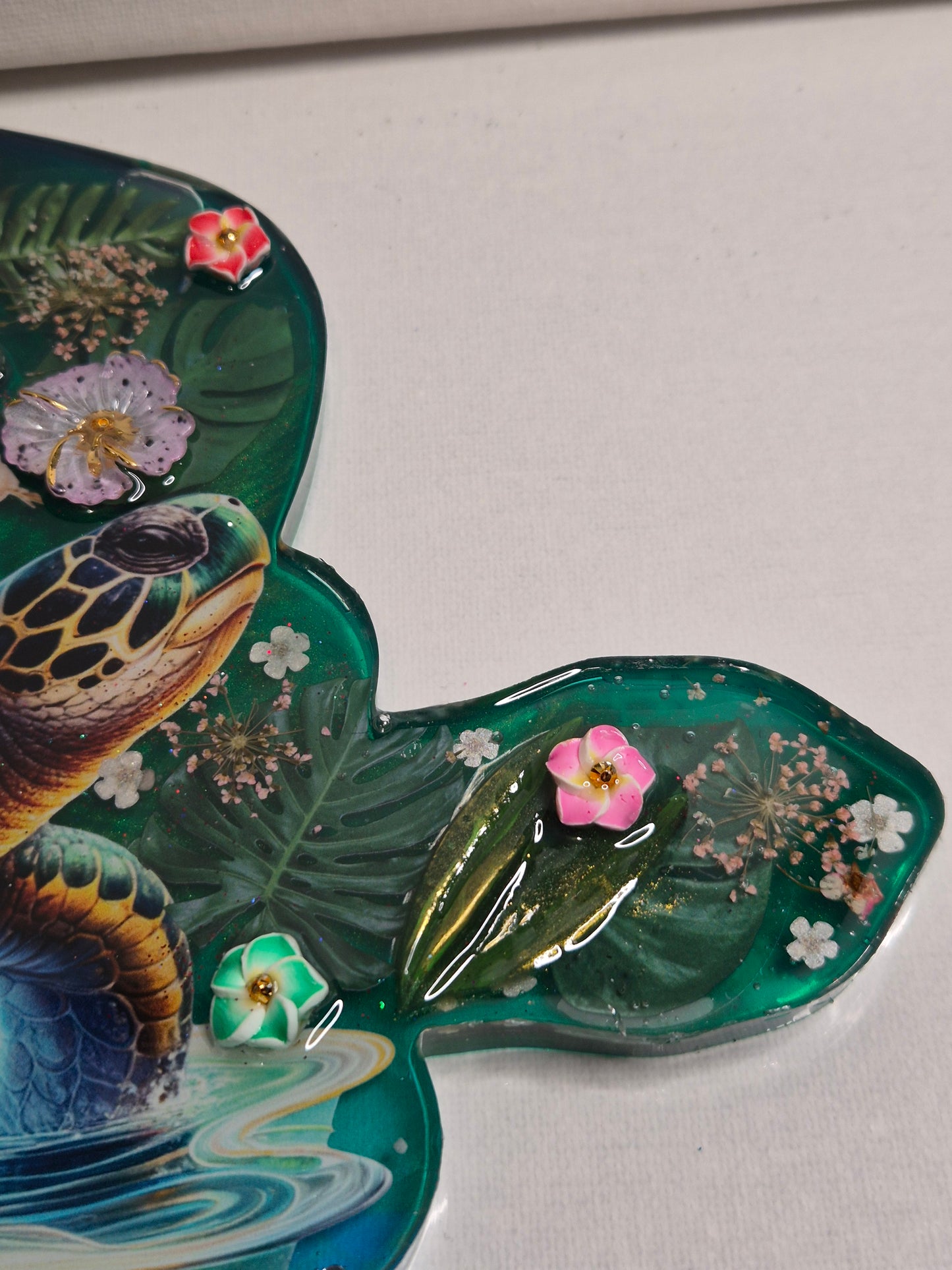 Plateau decoratif tortue