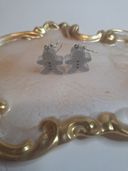 Boucles d'oreilles pain d épices