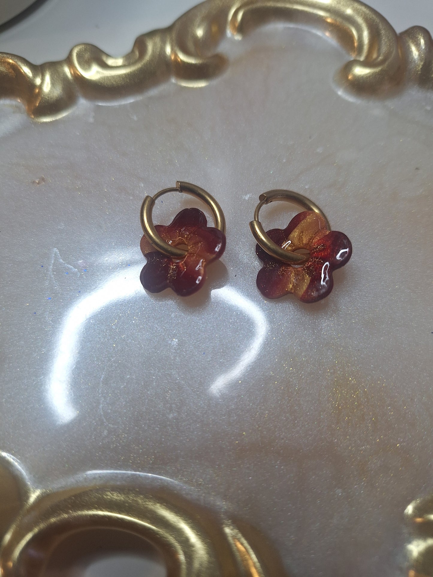 Boucles d'oreilles pampille tiny