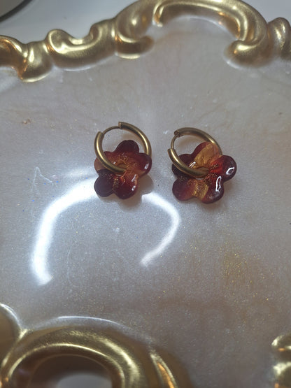Boucles d'oreilles pampille tiny
