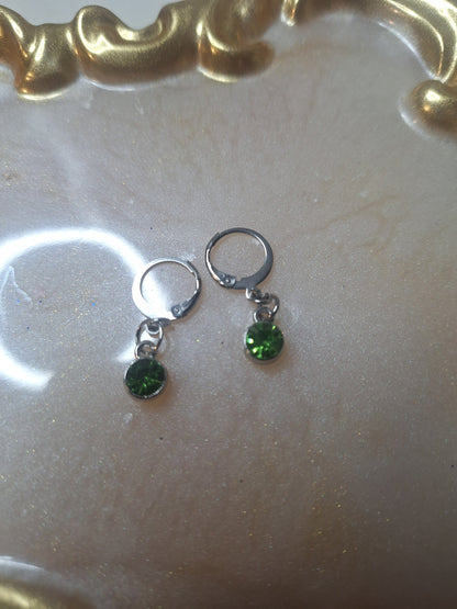 Boucles d'oreilles strass