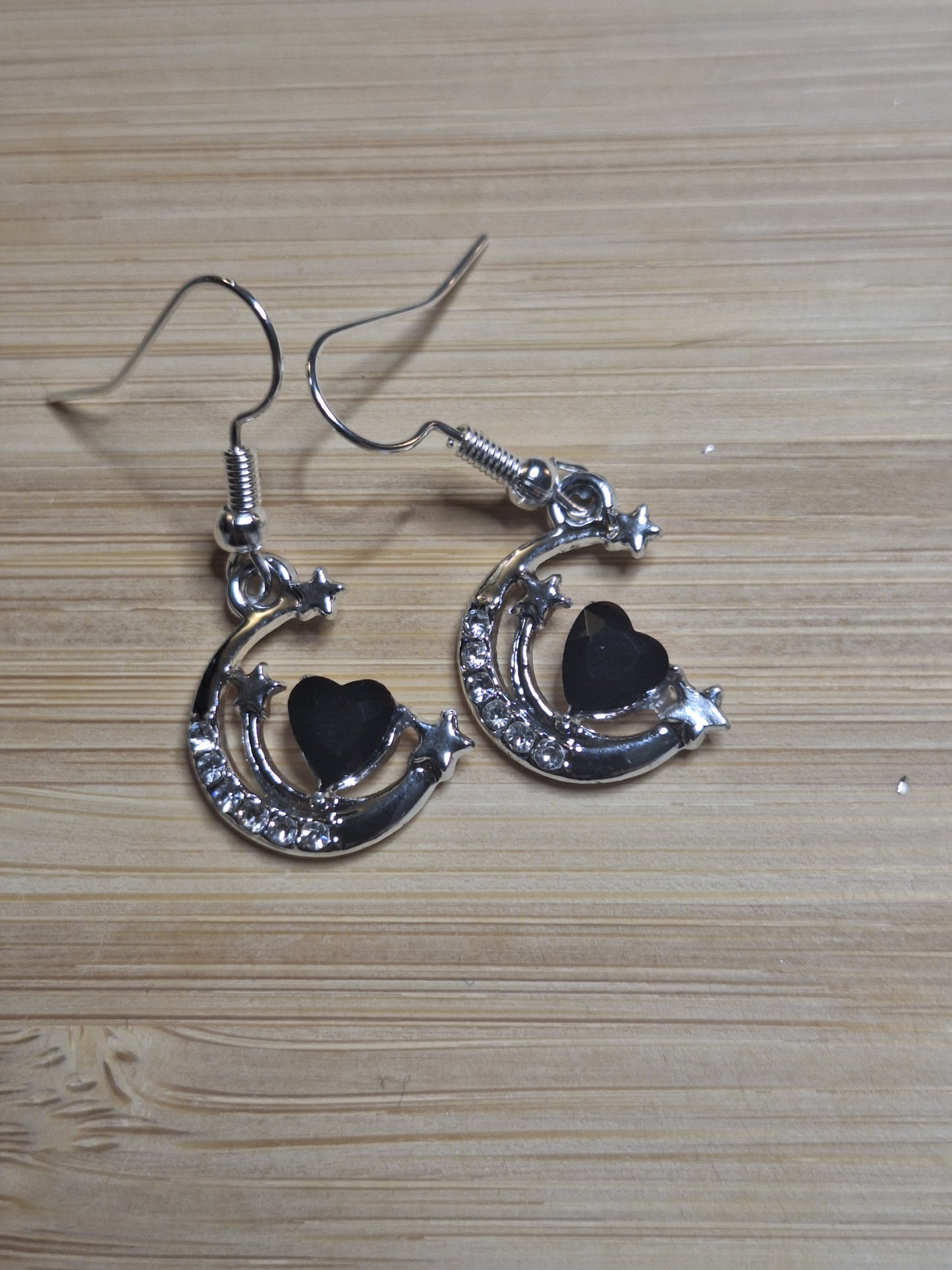 Boucles d'oreilles lune