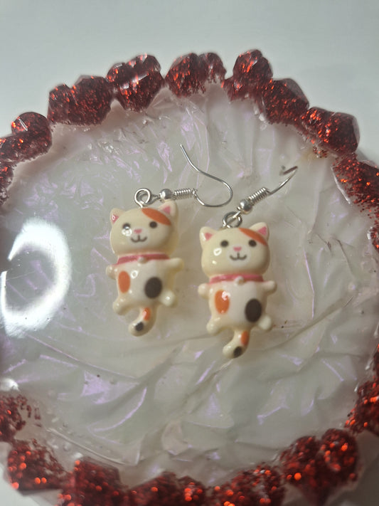 Boucles d'oreilles chat 🐱