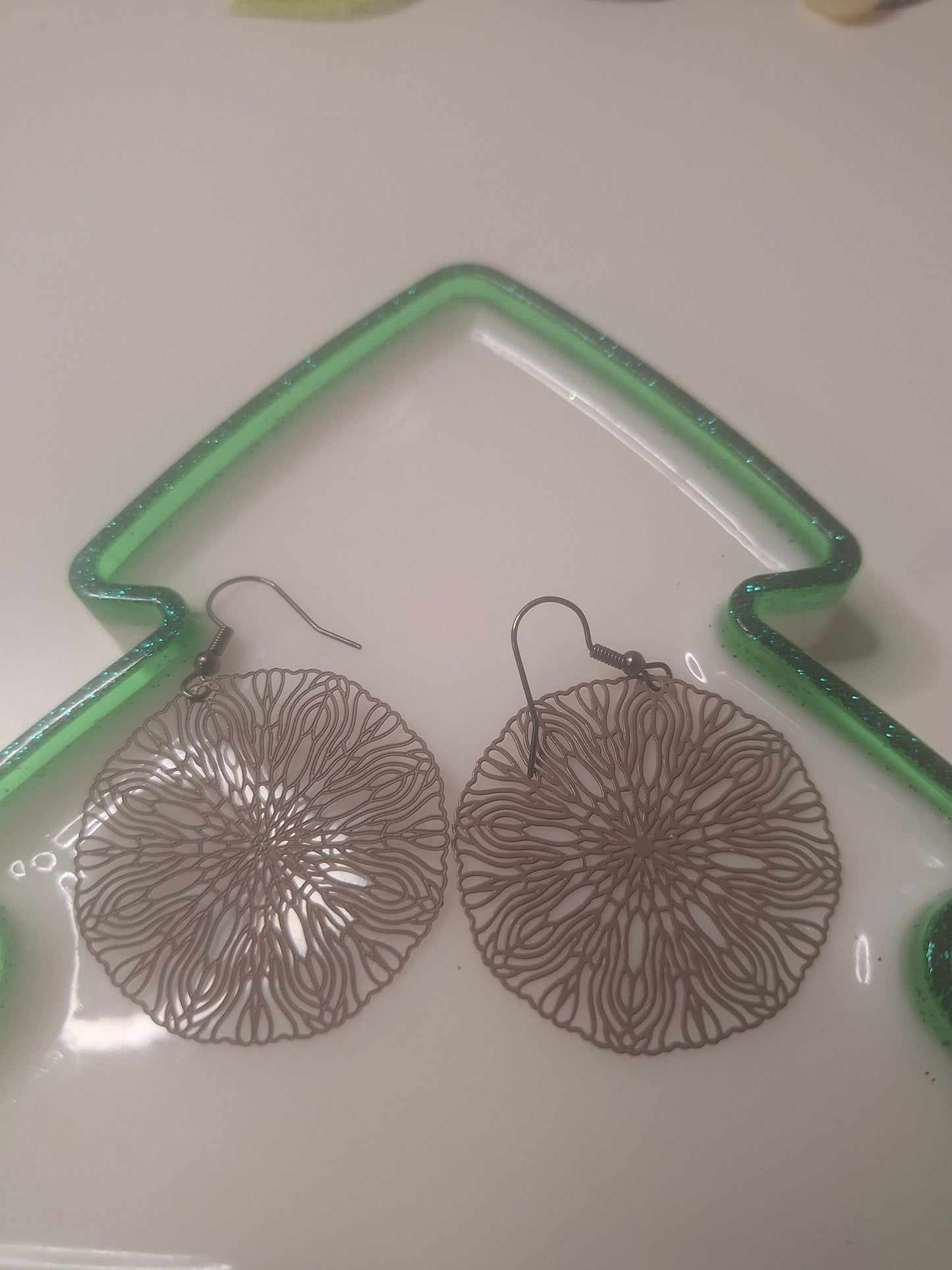 Boucles d'oreilles ronde