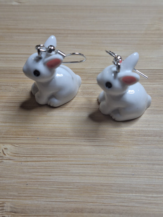 Boucles d oreilles lapin