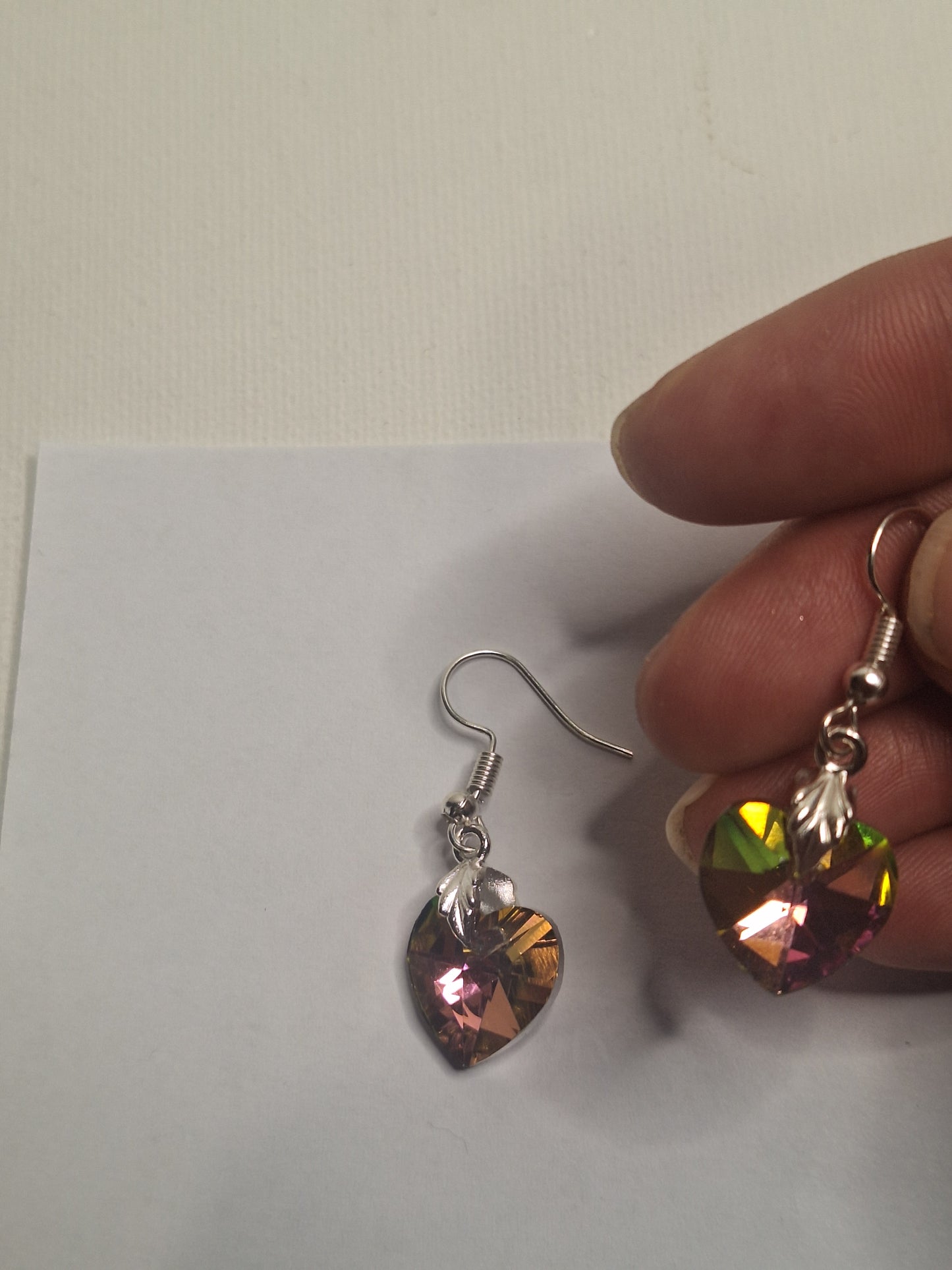 Boucles d'oreilles coeur