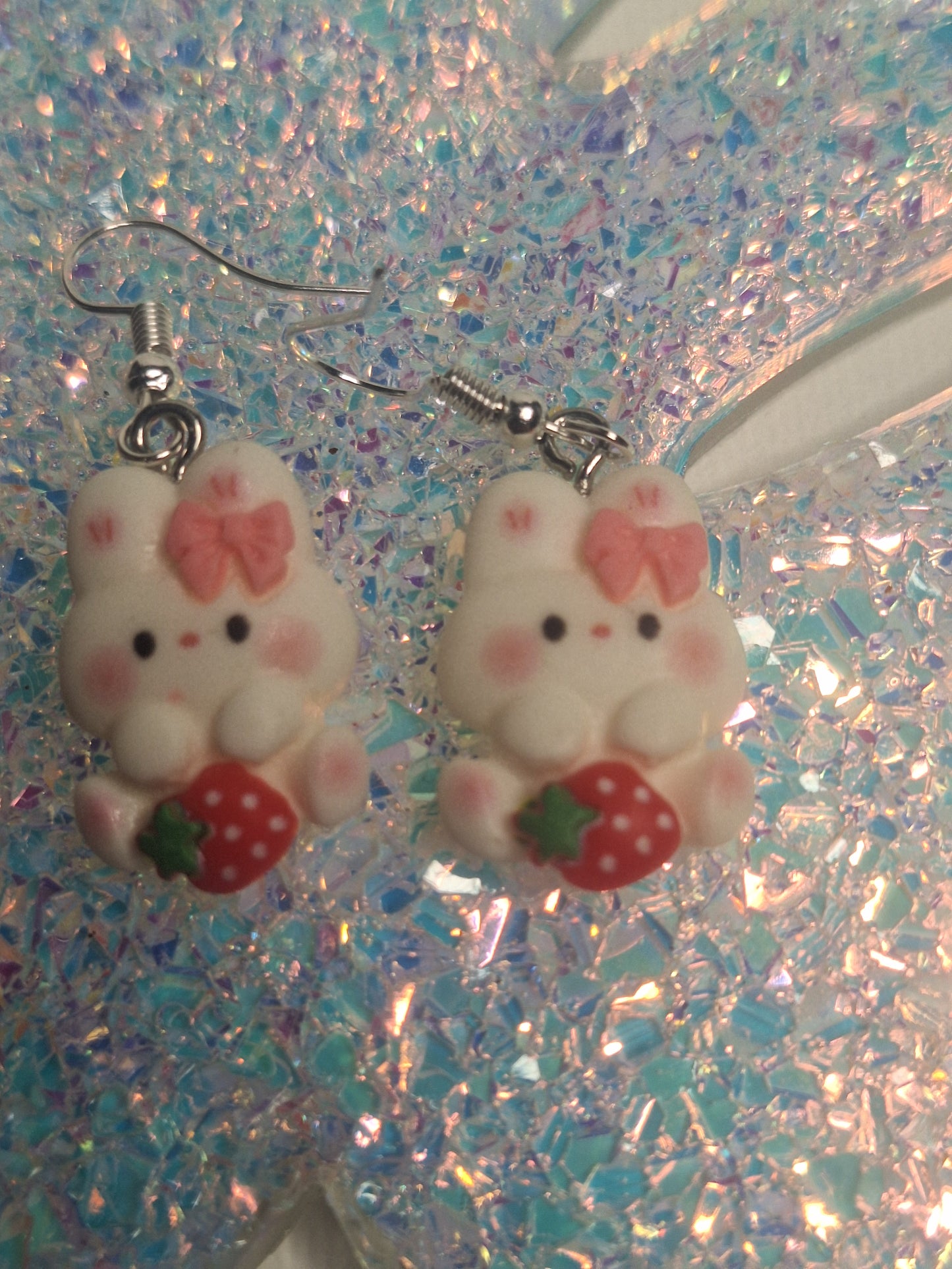 Boucle d oreille lapin