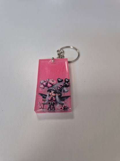 Porte cle girly
