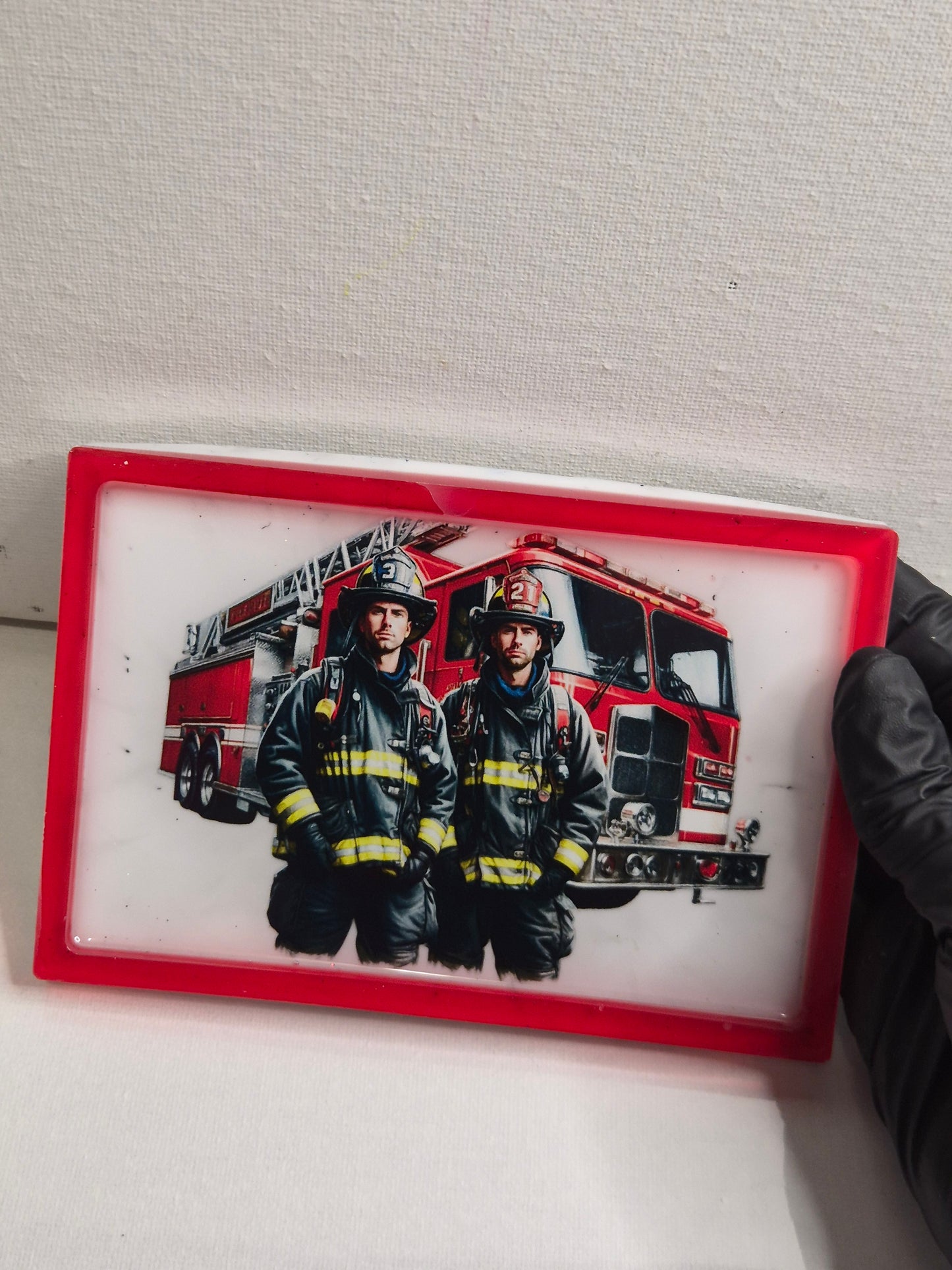 Deco murale pompiers