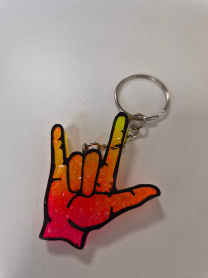 Porte cle je t aime