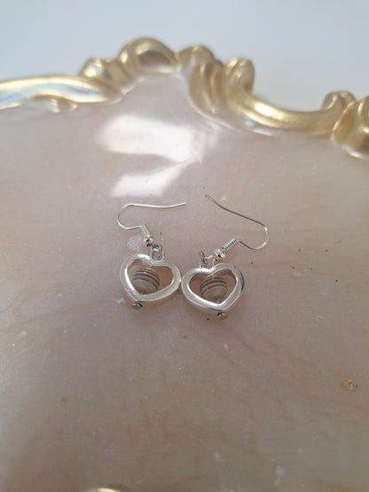 Boucles d'oreilles coeur