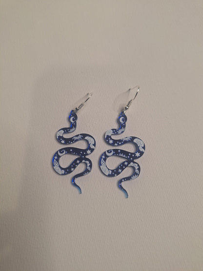 Boucle d oreille serpent