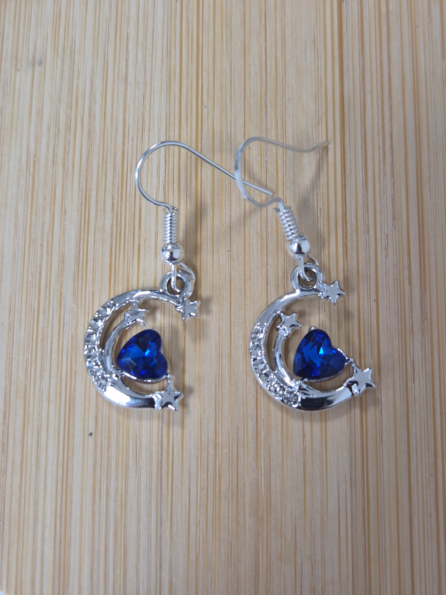 Boucles d'oreilles lune