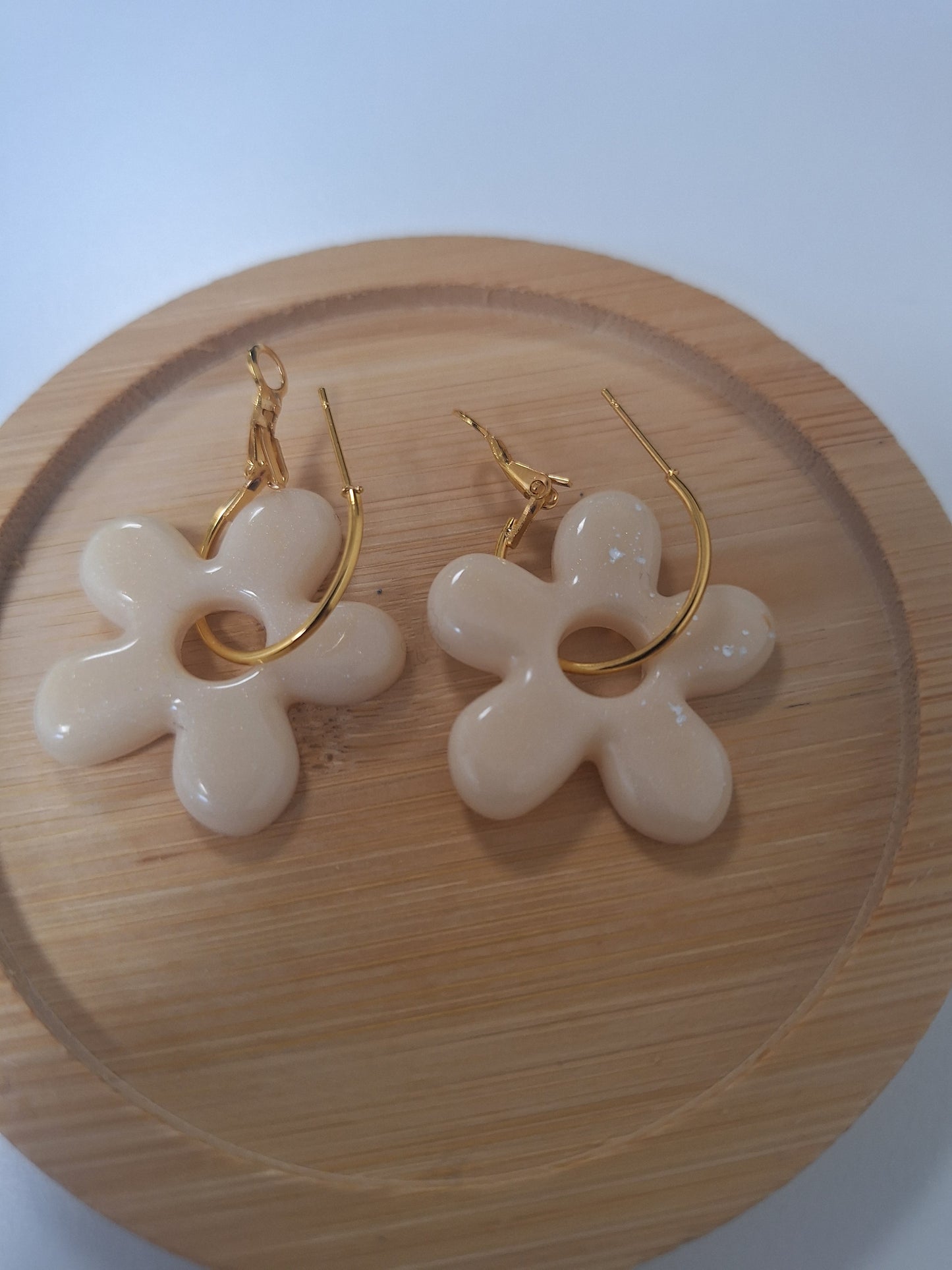 Boucles d oreilles 5 pétales