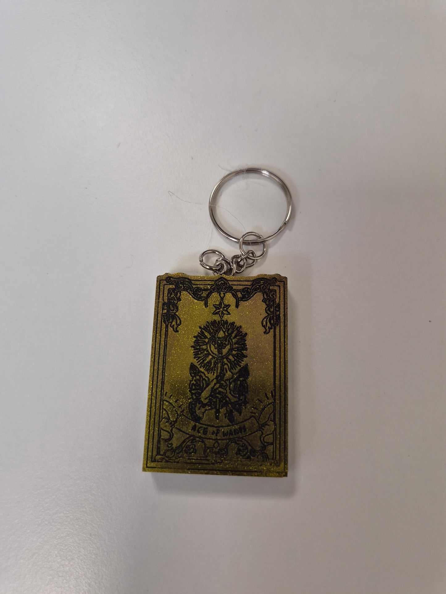 Porte cle carte de tarot