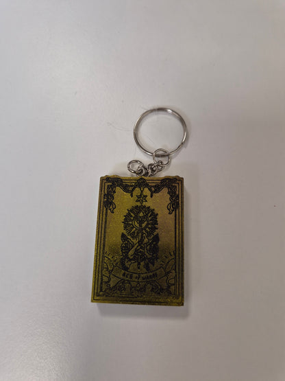 Porte cle carte de tarot