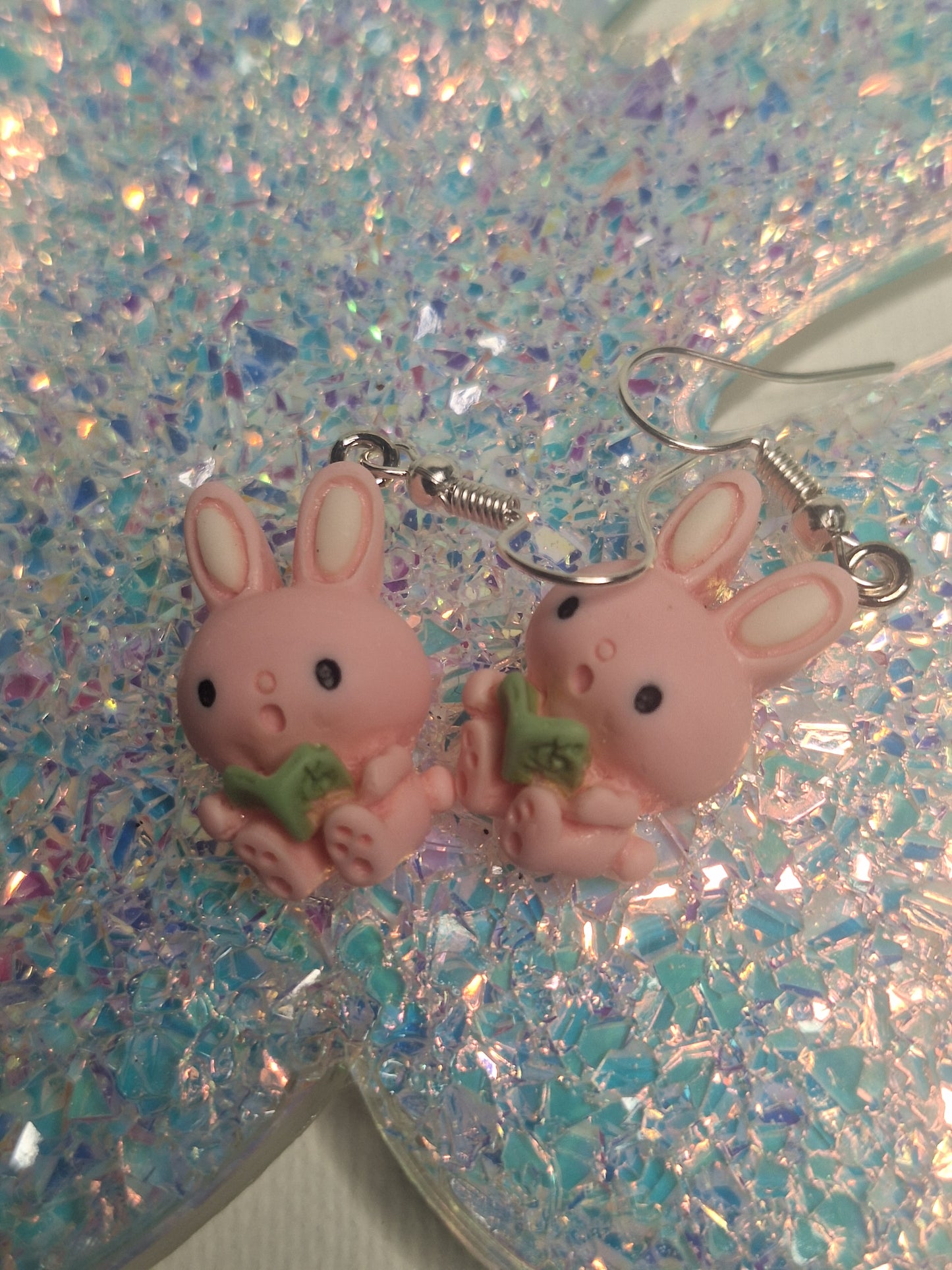 Boucle d oreille lapin