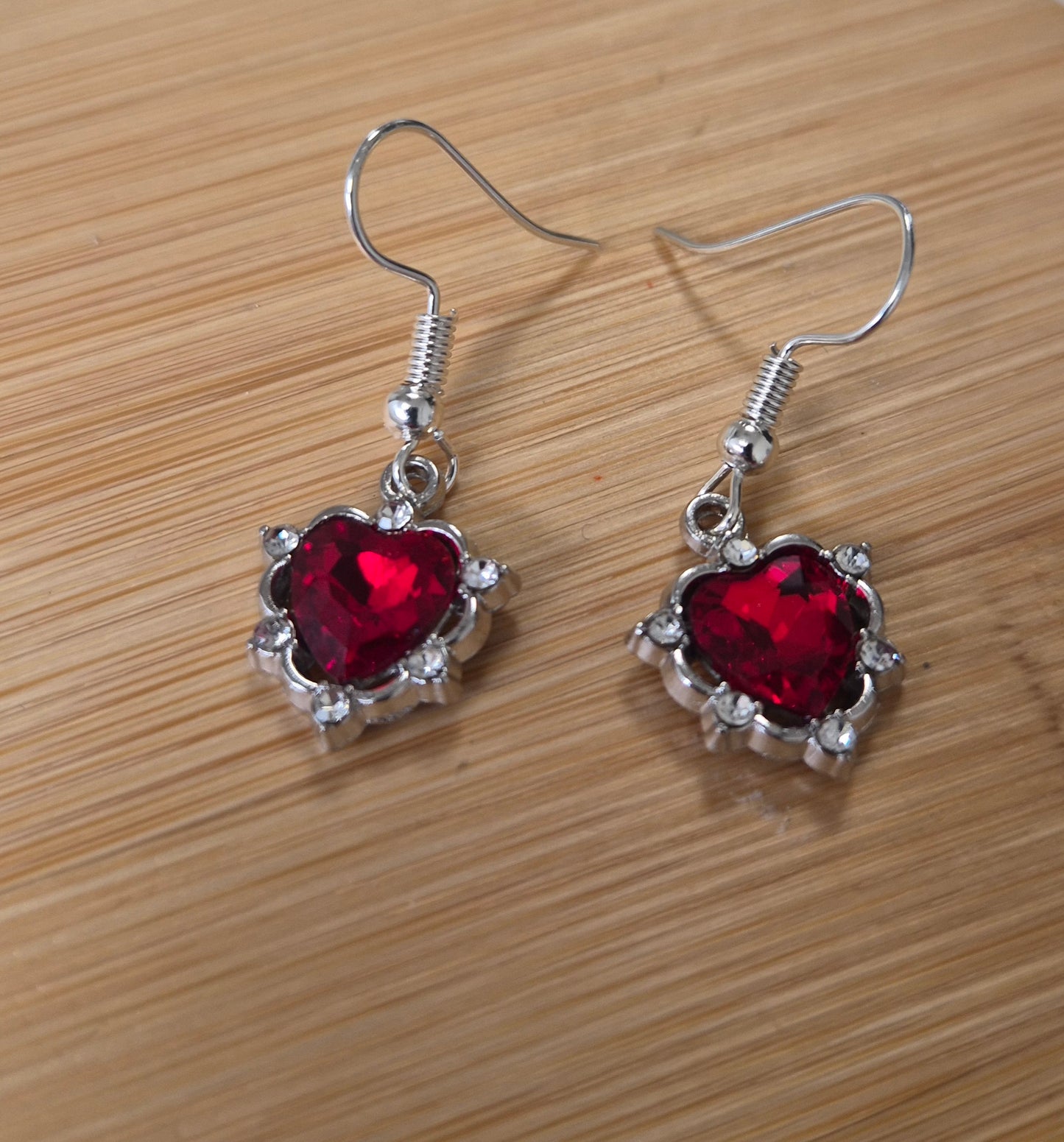 Boucles d'oreilles coeur