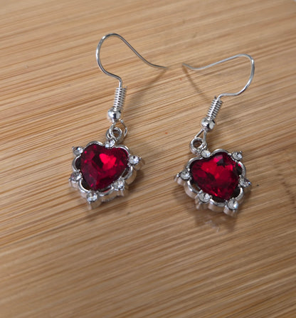 Boucles d'oreilles coeur
