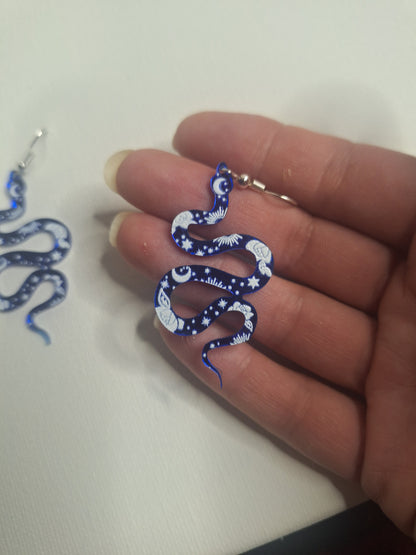 Boucle d oreille serpent