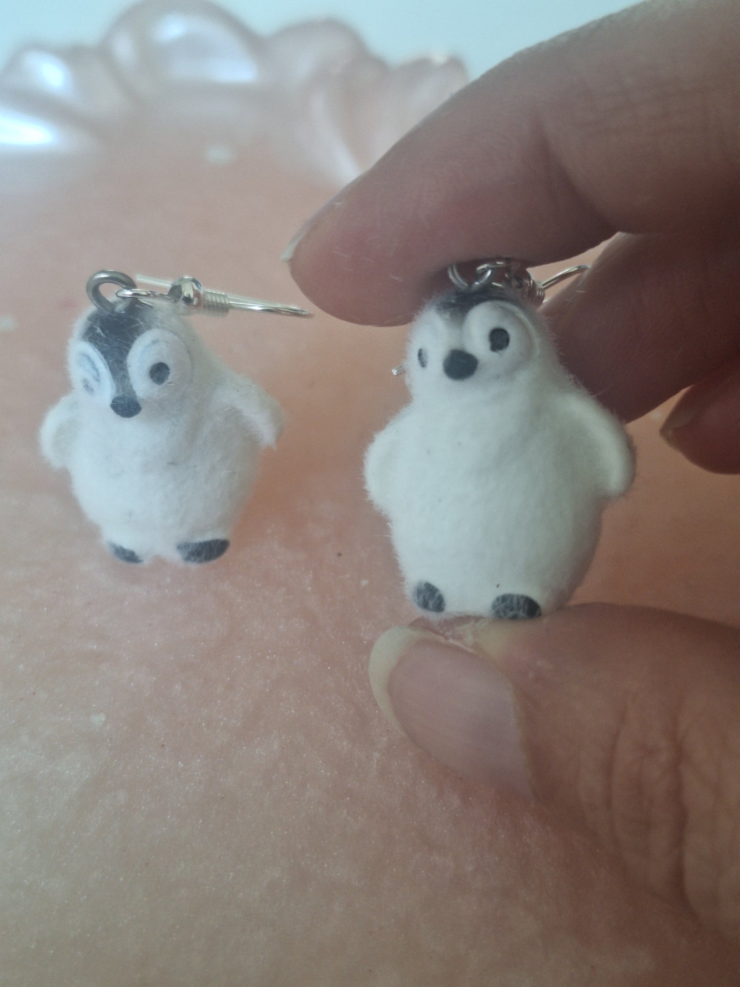 Boucles d'oreilles pingouin 🐧