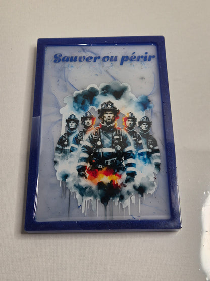 Deco murale pompiers