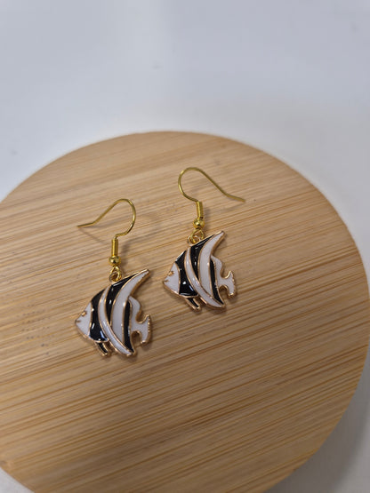 Boucles d'oreilles poissons