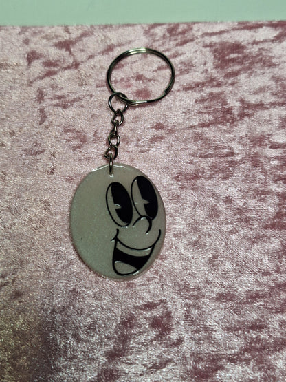Porte cle smiley