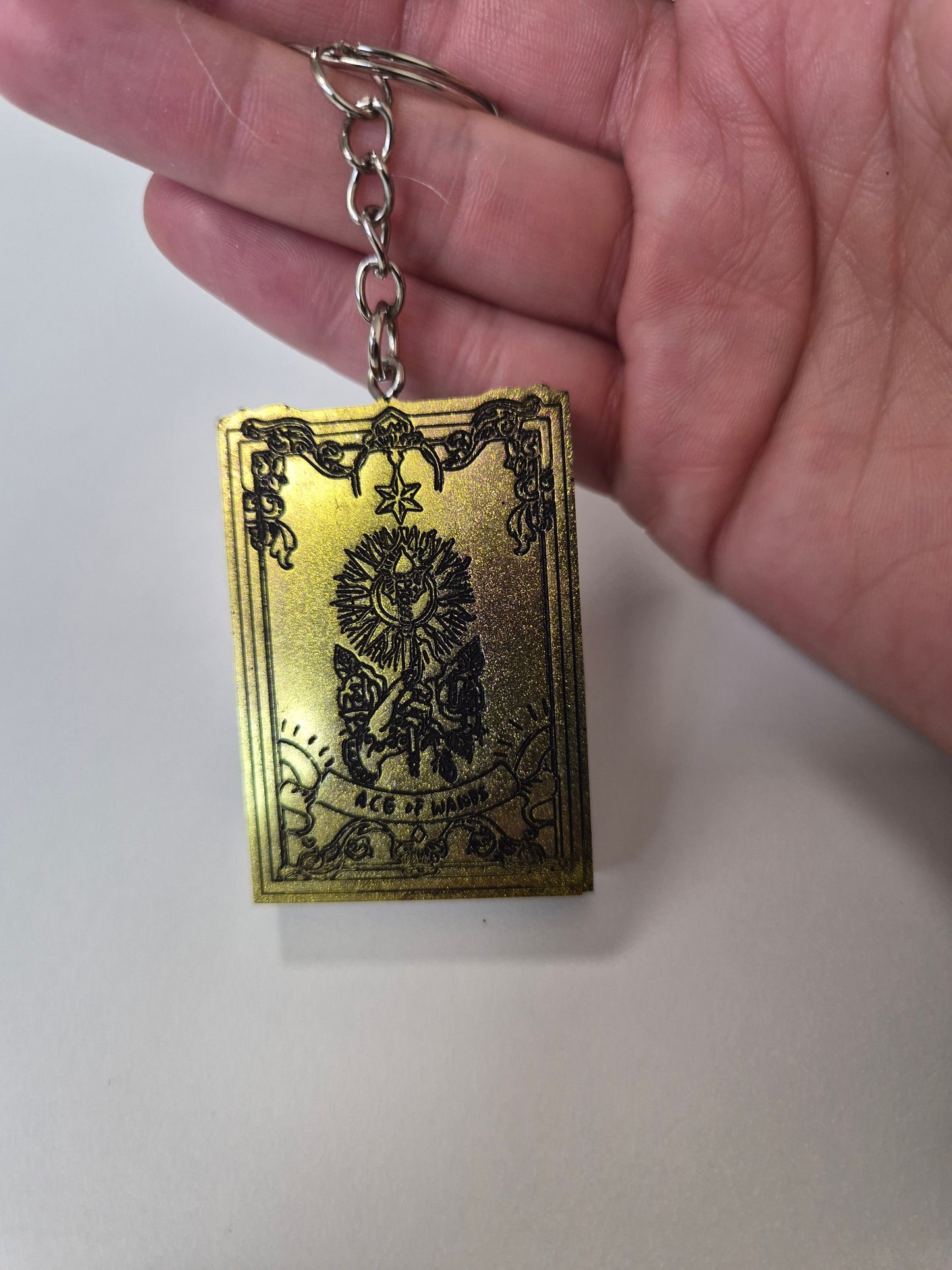 Porte cle carte de tarot