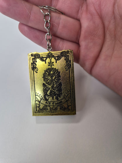 Porte cle carte de tarot