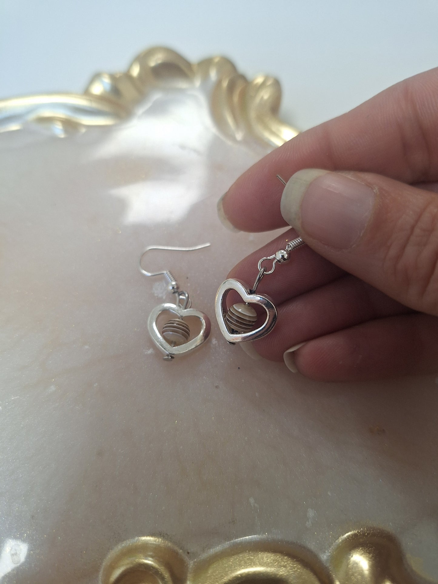 Boucles d'oreilles coeur