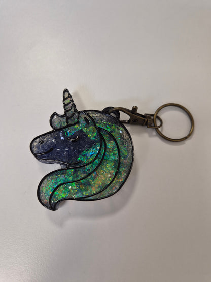 Porte cle licorne