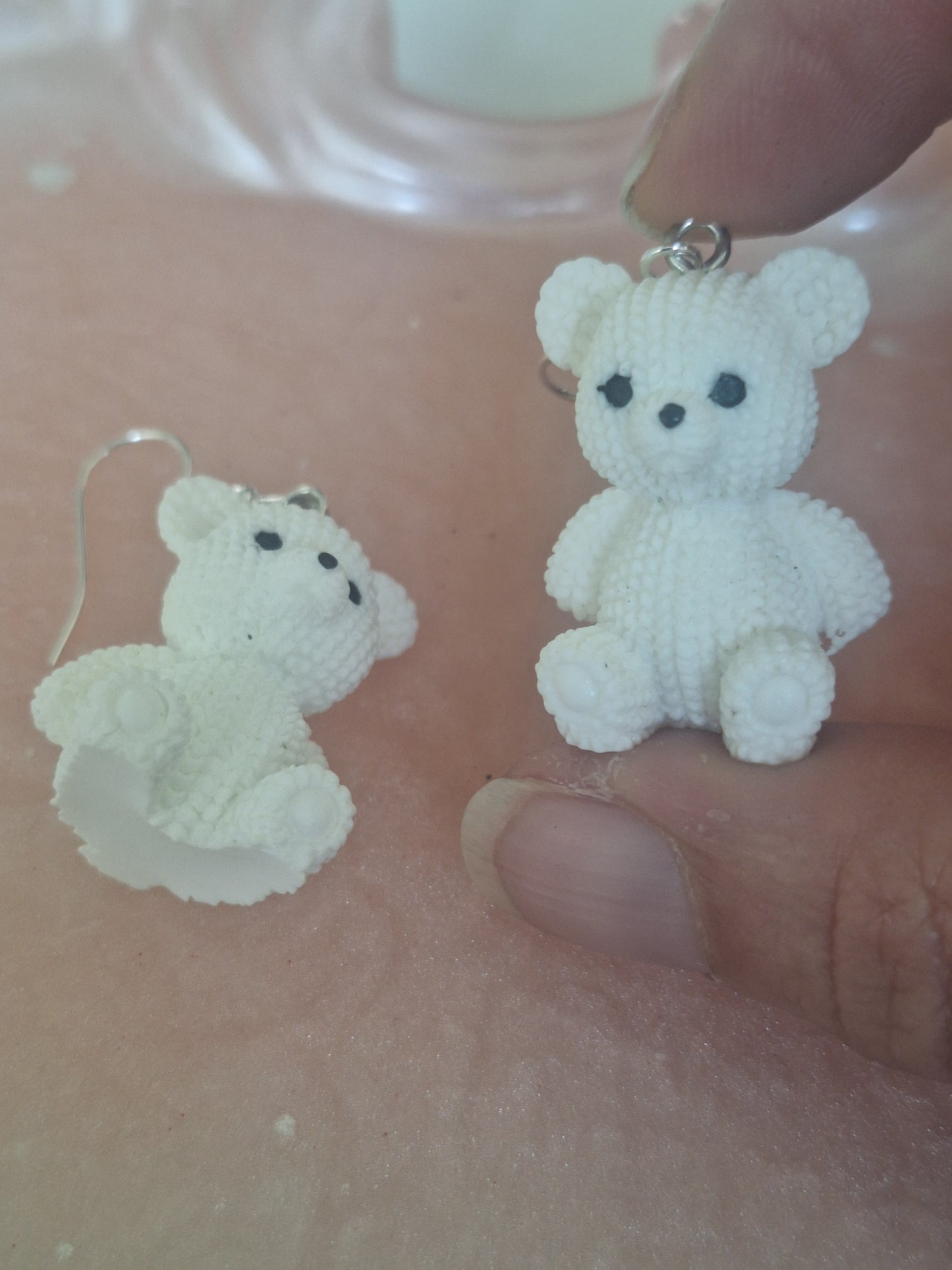 Boucles d'oreilles ourson