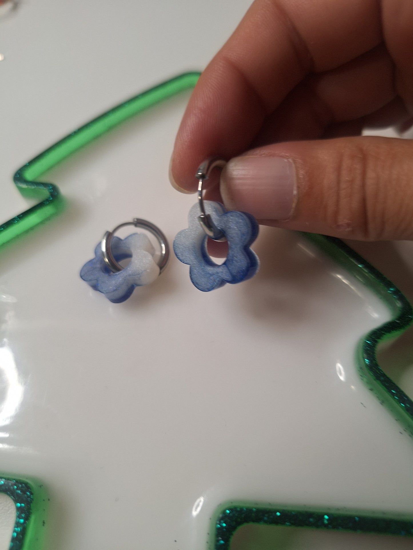 Boucles d'oreilles petite pampille