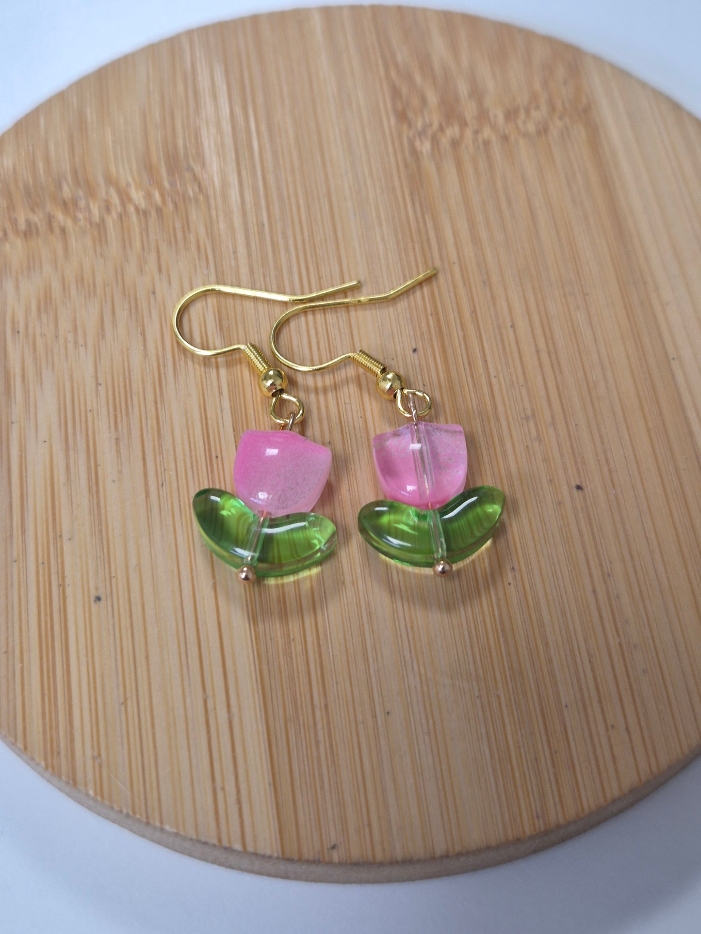 Boucles d'oreilles tulipe 🌷