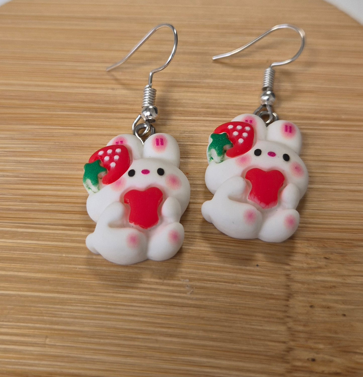 Boucles d'oreilles lapin