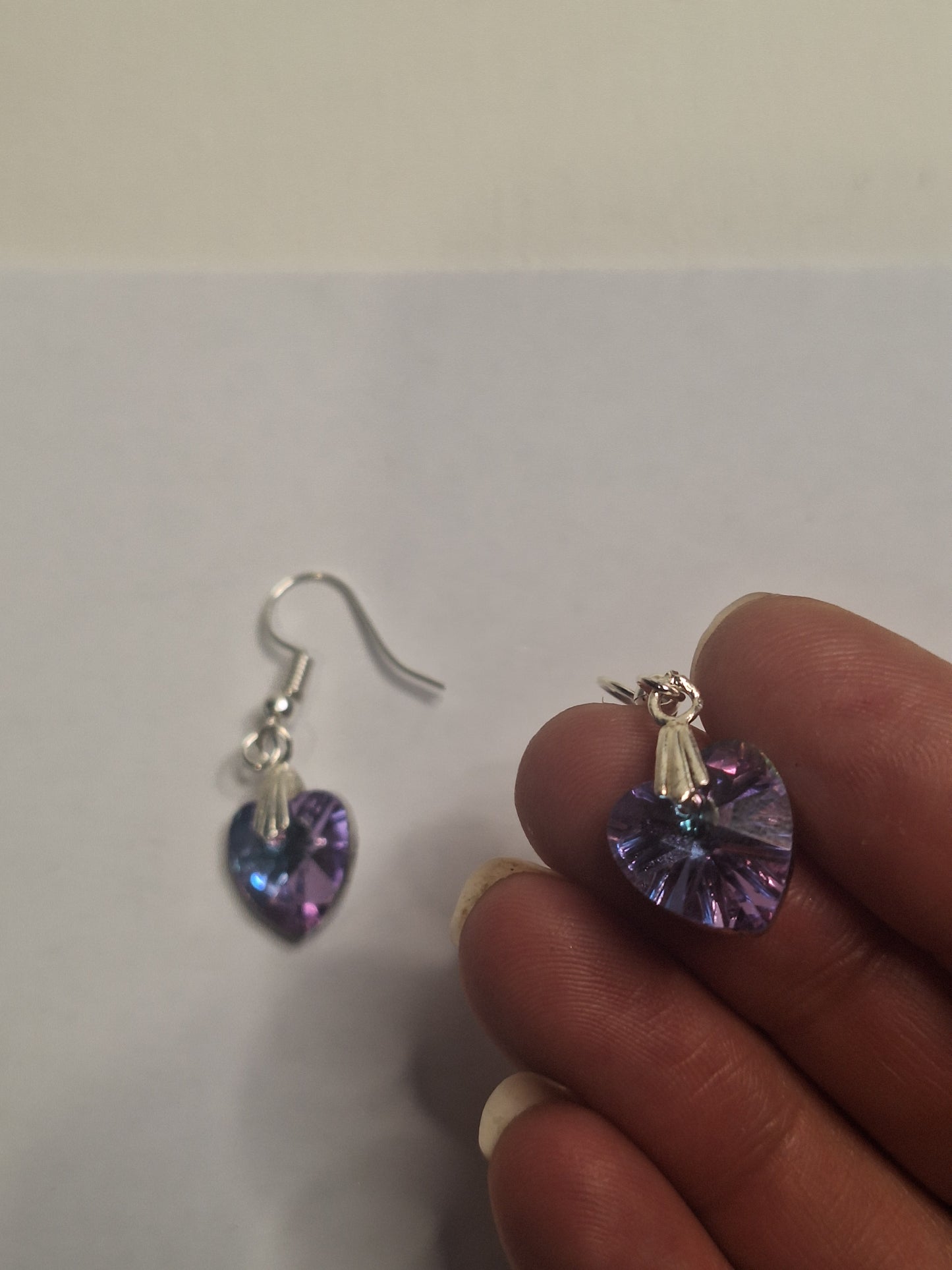 Boucles d'oreilles coeur