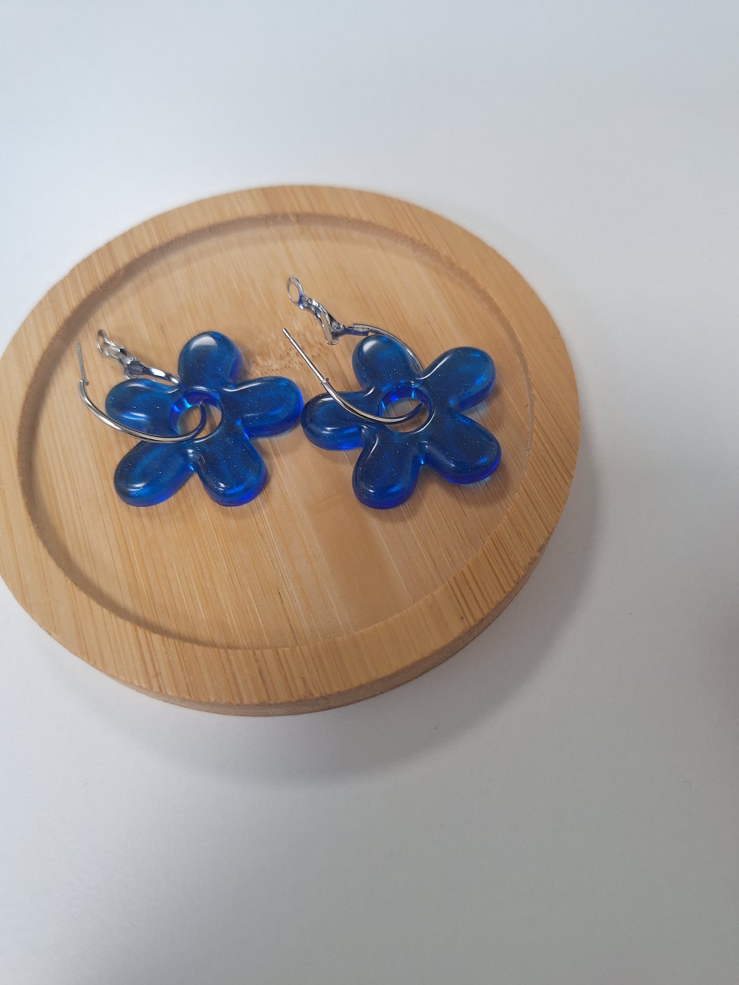 Boucles d oreilles 5 pétales