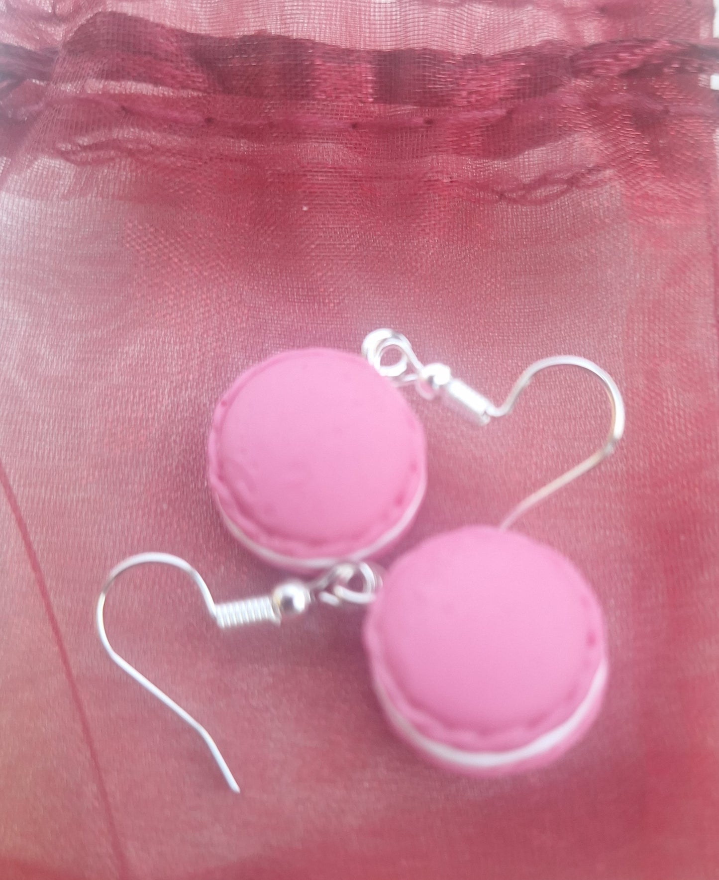Boucle d oreille macarons