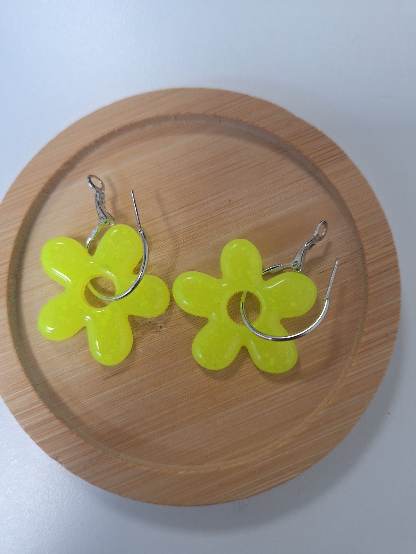 Boucles d oreilles 5 pétales