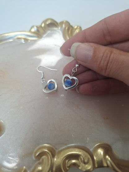 Boucles d'oreilles coeur