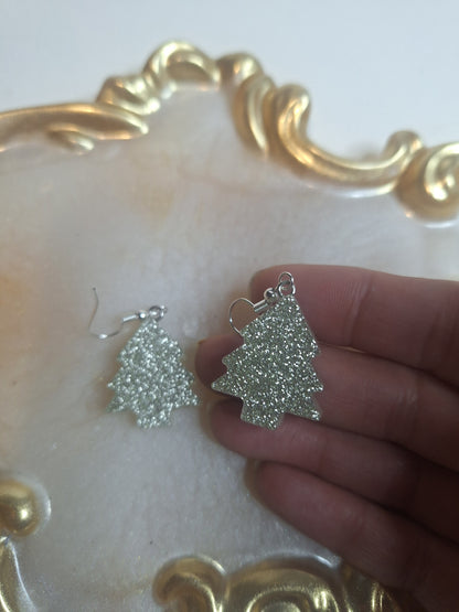 Boucles d'oreilles sapin de Noël 🎄