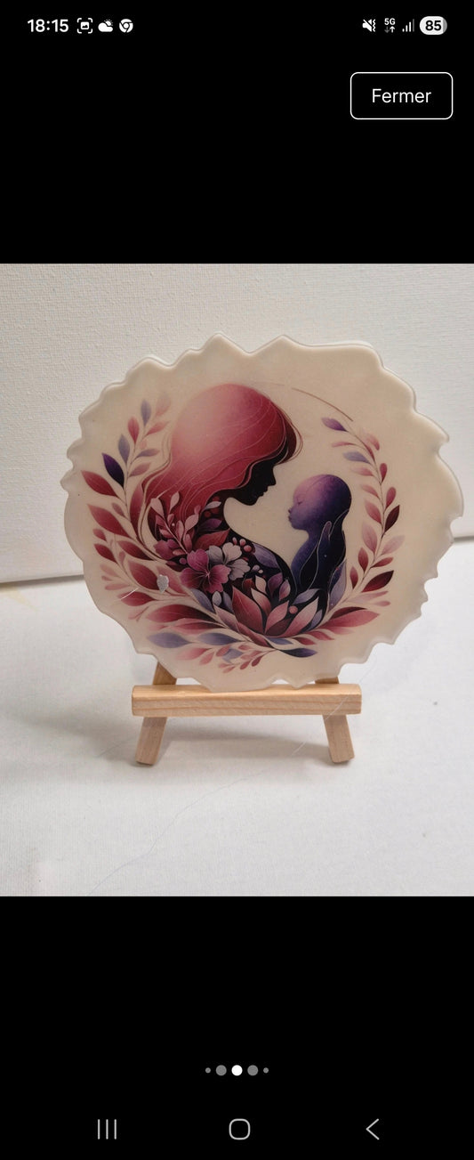 Deco maman et son bébé