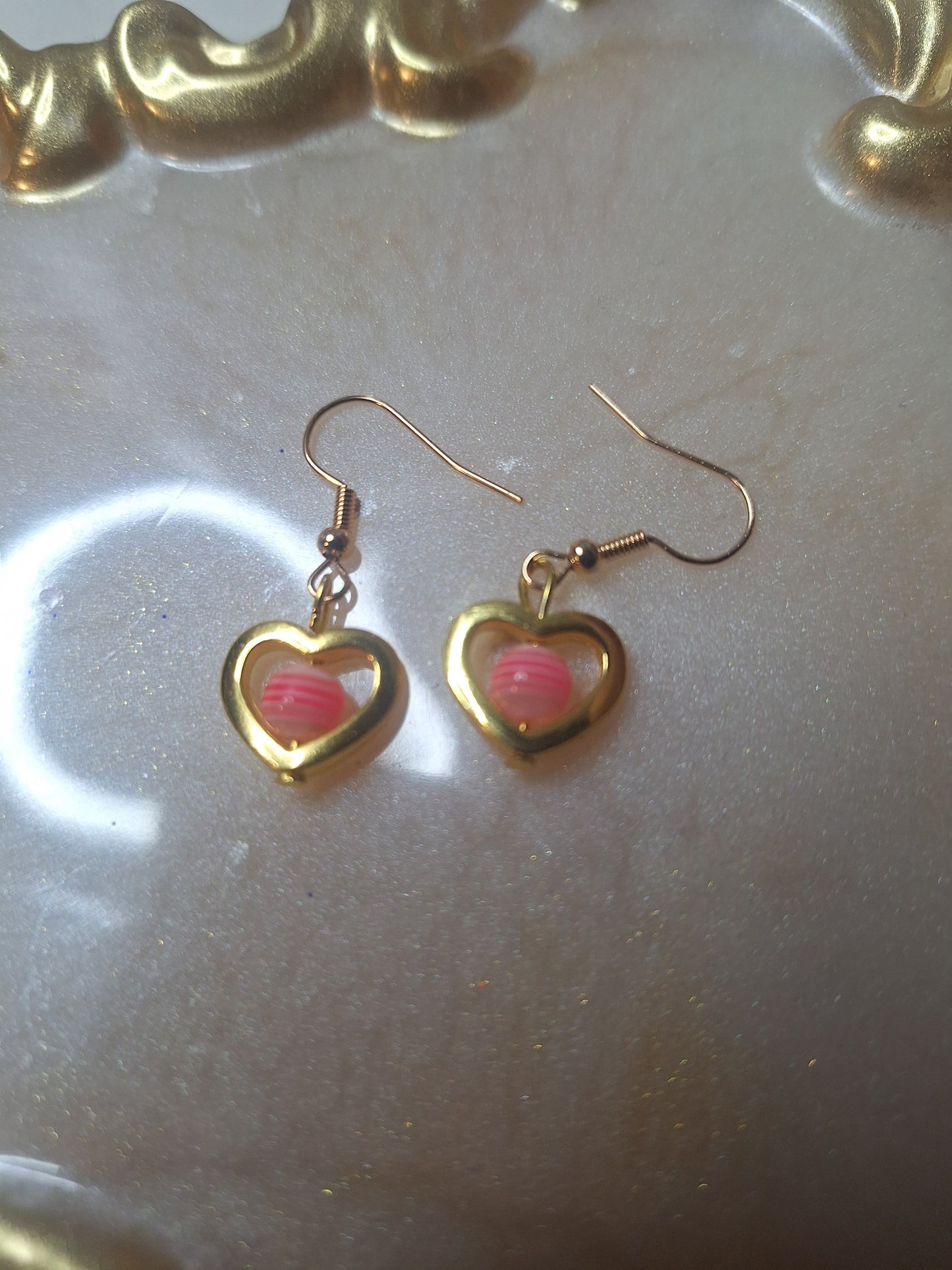 Boucles d oreilles coeur