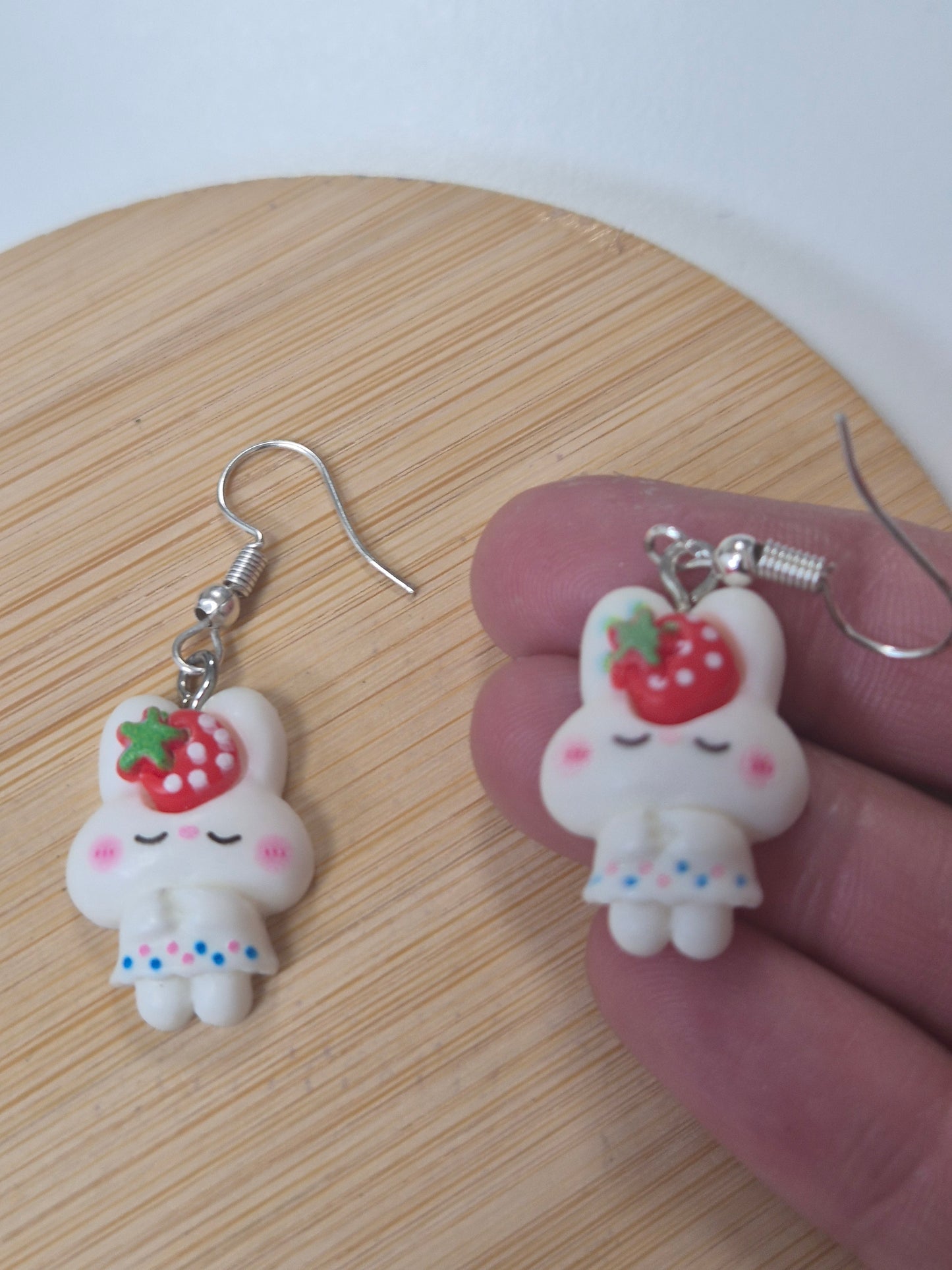 Boucles d'oreilles lapin