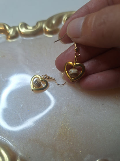 Boucles d oreilles coeur