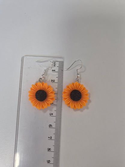Boucles d'oreilles tournesols 🌻