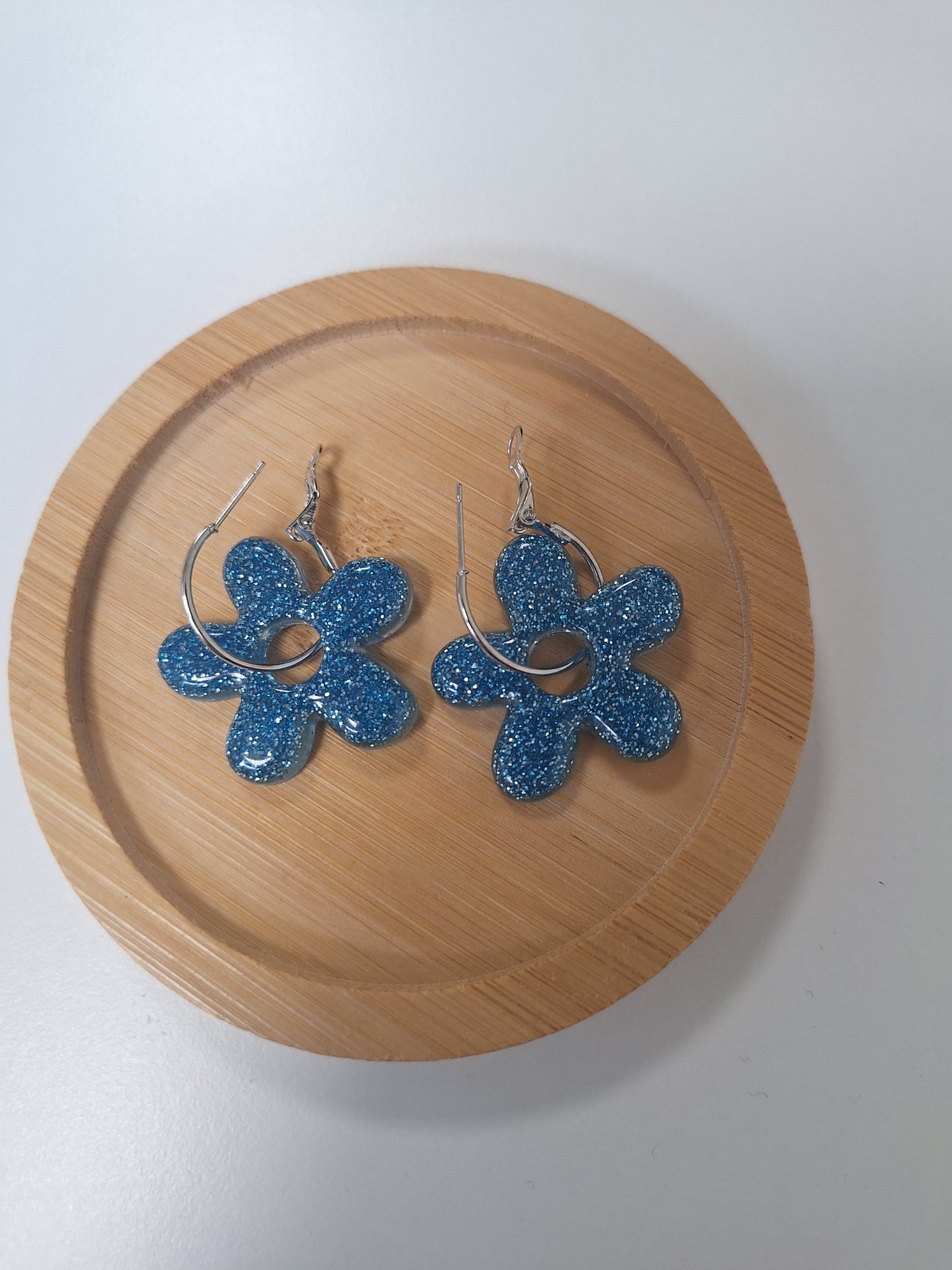 Boucles d oreilles 5 pétales